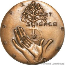 V0491 Médaille de l'enseignement technique Yves Renard 1987 UNC -> Faire Offre