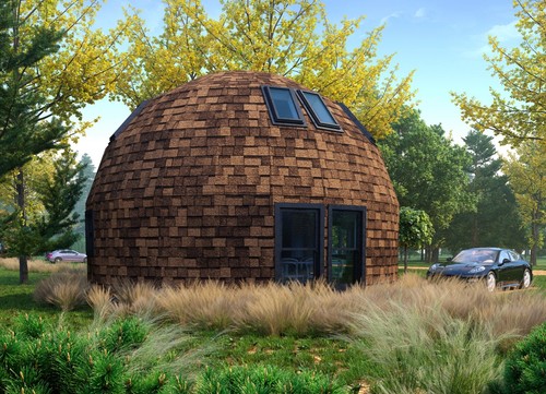 Moon house diam - house,