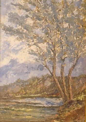 Michard paysage bord de - michard,