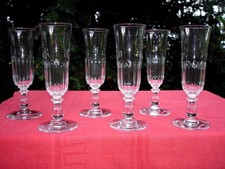 BACCARAT CHAULNES 6 FLUTES A