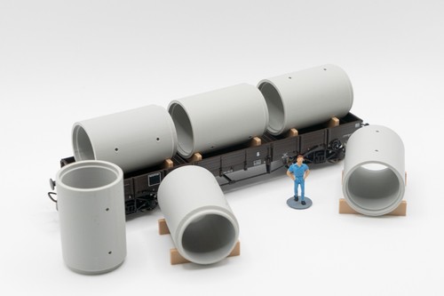 Tuyaux beton 180cm - , h0