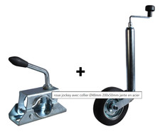 Roue jockey pour