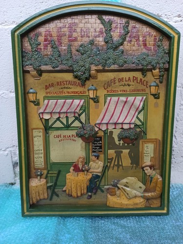 Ancien tableau country corner - tableau,