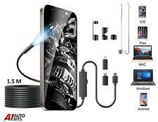 1080P Endoscope Caméra Inspection Serpent 1.5M Pour Ios IPHONE / Android