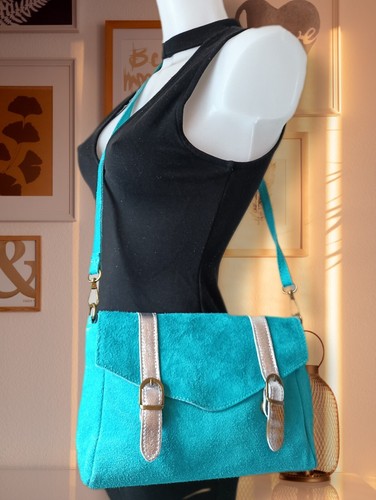 Sac postier cuir - sac, cuir,