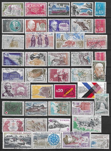 Timbres france oblitérés - france,