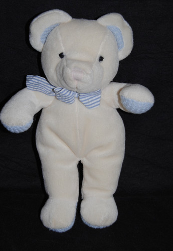 Doudou ours blanc anna - ours,