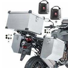 Valises A3 2x36l pour Honda CBF 1000/ F + topcase 60l + sacs