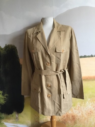 Veste saharienne soie - 20, %