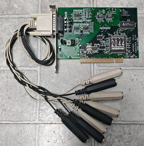 Midiman dman 2044 pci - midiman, audio