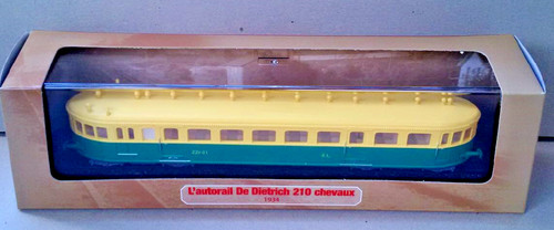 Modèle train autorail de - de,