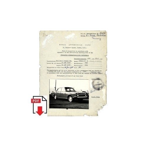 1966 ford corsair form - ford,