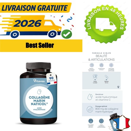 Collagène marin naticol 800mg - collagène,