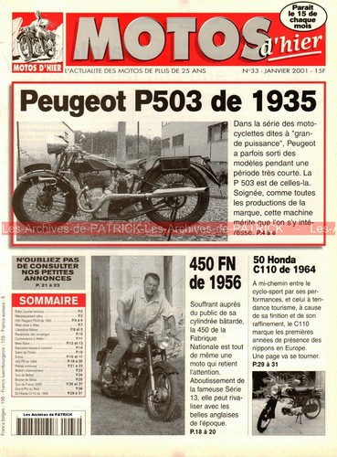 Motos hier fn fabrique - ,