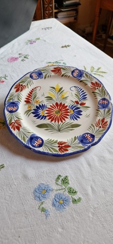 Assiette décorative faïence - assiette,