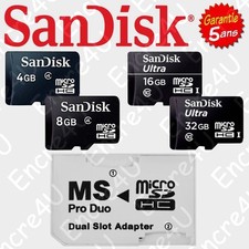 Carte Mémoire Memory Stick Pro Duo 4 8 16 ou 32 Gb compatible avec appareil Sony