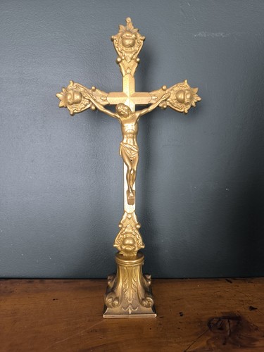 Ancien crucifix table cm - ancien,