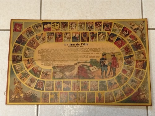 Jeu oie ancien - jeu, l'oie