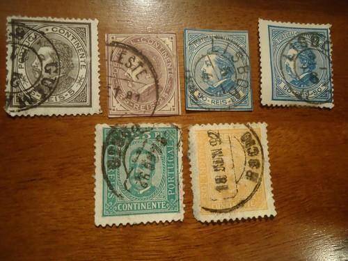 Lot timbres roi portugal - lot,