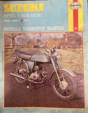 Suzuki AP50, A50, AS50, 1969 To 1977, Original Haynes Workshop Manual No. 328