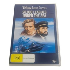 20,000 Leagues Under the Sea DVD Disney Family Classics PG Kirk Douglas 1954