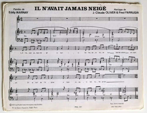 Partition sheet music isabelle - music,