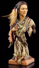 Figurine Indienne Buste - Aiyana - Statue Décorative Western