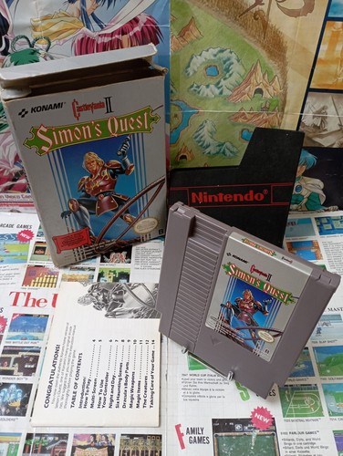 Nintendo nes castlevania - nintendo,