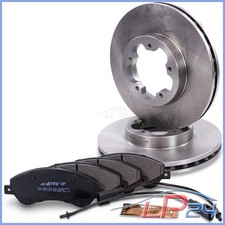 2x DISQUE+PLAQUETTES DE FREIN