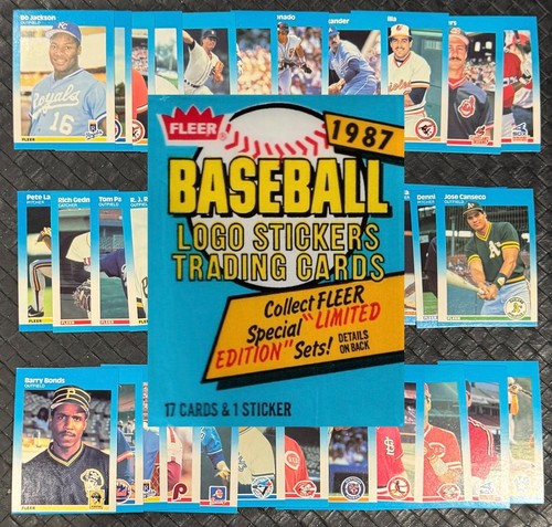 1987 fleer mlb baseball - baseball, cards