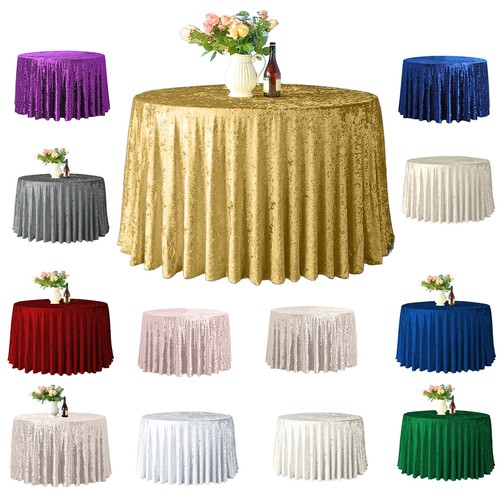 Nappe ronde velours - nappe,