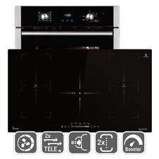 Cuisinière: 60cm Four encastrable EB8010ED + 90cm Plaque Induction IH89005FZ