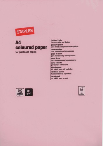 Ramette papier staples - papier,