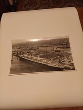 Photographie Aérienne Le Havre Gare Maritime 1958    45x27