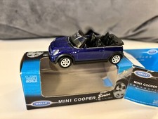 Welly 1/60 - Mini Cooper Convertible Purple