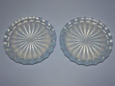 -2 DESSOUS de BOUTEILLE VERRE