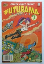 Futurama Comics #1 Newsstand Modern Age Bongo Comic Book 2000 FN