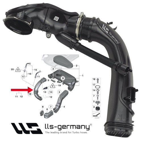Tube air pur pour bmw - tube,