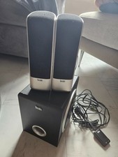 enceintes boomer Hercules XPS 2.120 noir en bon état 