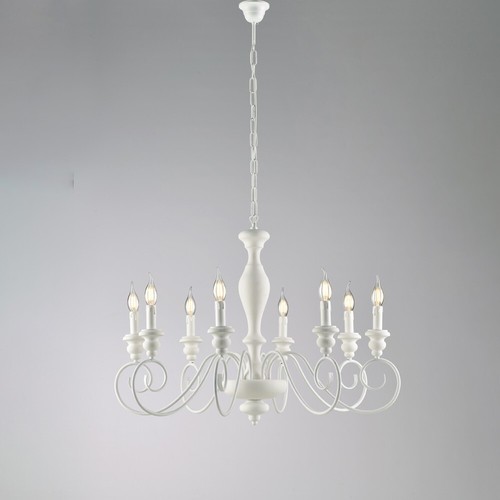 Lustre bois fer - lustre,