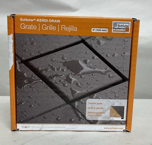 Schluter kerdi drain grate kit - schluter,