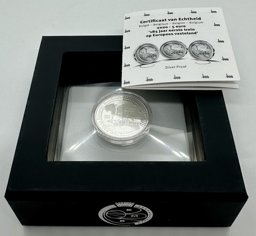 Belgique piece 5 euro en - -,