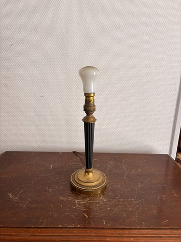 Ancien pied lampe - ancien,