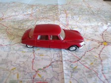 CITROEN DS 21 Rouge NOREV 1/43 Plastigam réf 158