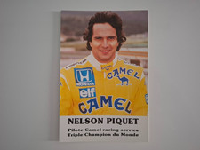 CARTE NELSON PIQUET F1 CAMEL