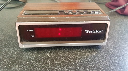 Vintage westclox alarm clock - vintage,