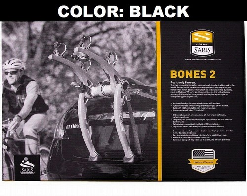 Saris bones bike black car - bones,