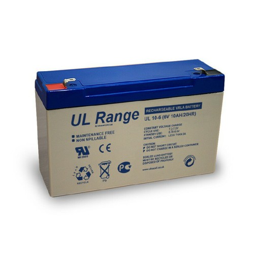 Batterie plomb étanche ul10 - étanche, ul10-6