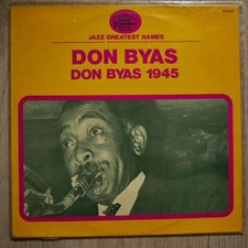 LP 33 Tours  -- DON BYAS --