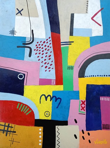 Peinture abstraite entropie - abstraite,